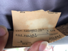 S151 JOHNNY FRY Paper Tag